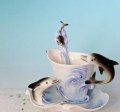 海豚咖啡杯