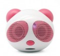 可爱熊猫U盘音箱带遥控器FM收音机