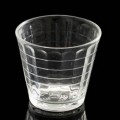 广州玻璃杯定做高白料玻璃格子杯