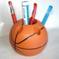 篮球笔筒