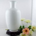 纯白胎长方形花瓶定制
