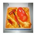 中国红瓷笔U盘无线鼠标商务套装 特色纪念礼品